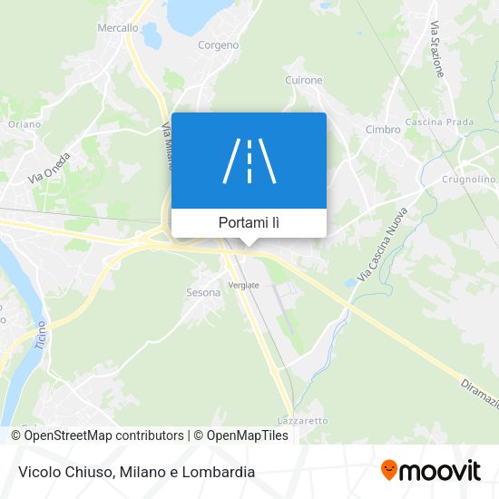 Mappa Vicolo Chiuso