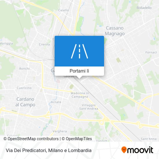 Mappa Via Dei Predicatori