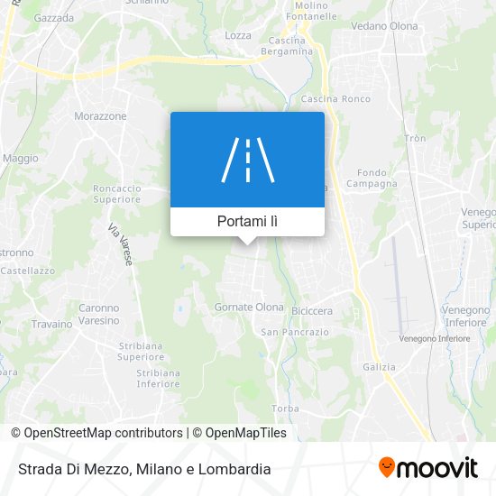 Mappa Strada Di Mezzo