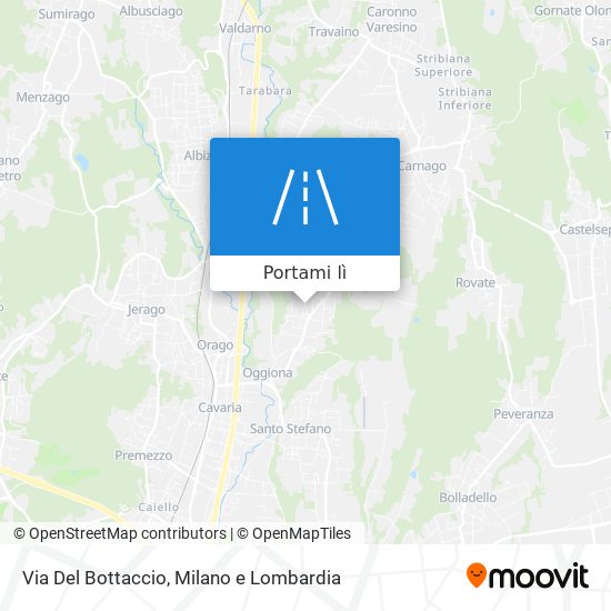Mappa Via Del Bottaccio
