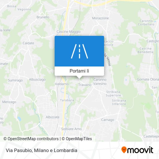 Mappa Via Pasubio
