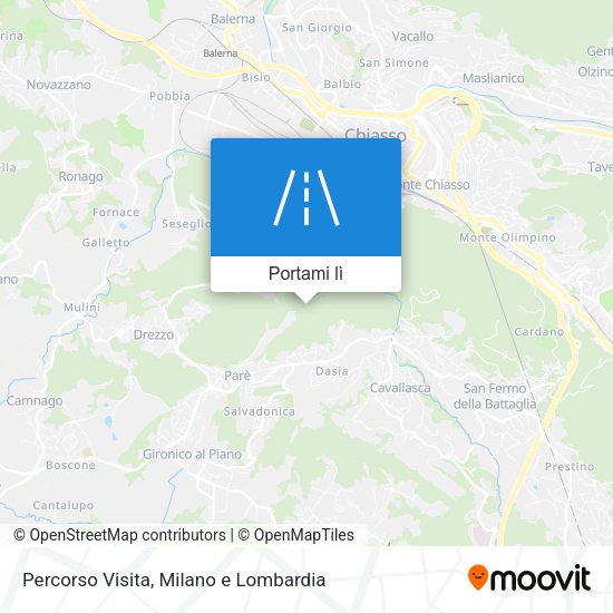 Mappa Percorso Visita
