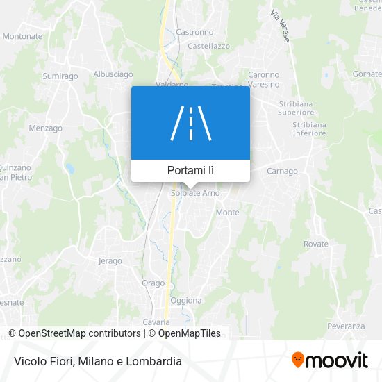 Mappa Vicolo Fiori