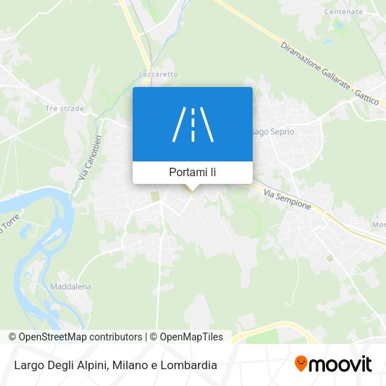 Mappa Largo Degli Alpini