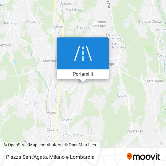 Mappa Piazza Sant'Agata