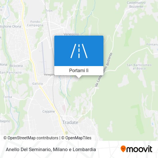 Mappa Anello Del Seminario