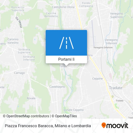 Mappa Piazza Francesco Baracca