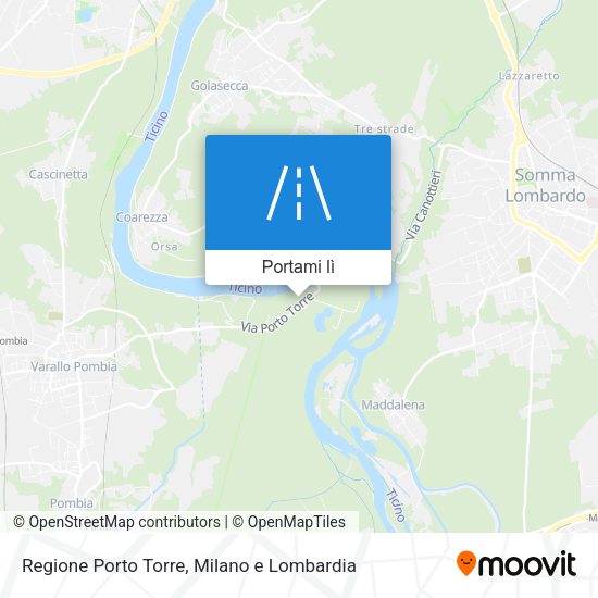 Mappa Regione Porto Torre
