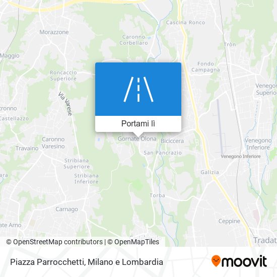 Mappa Piazza Parrocchetti