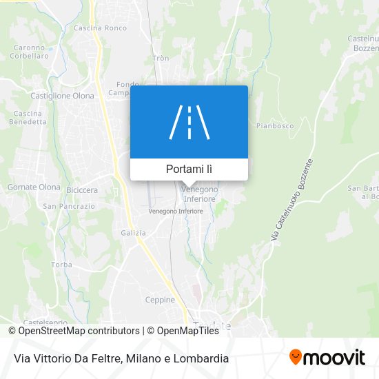 Mappa Via Vittorio Da Feltre