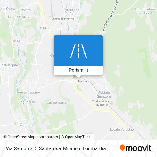 Mappa Via Santorre Di Santarosa