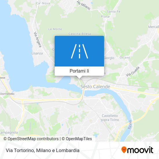Mappa Via Tortorino