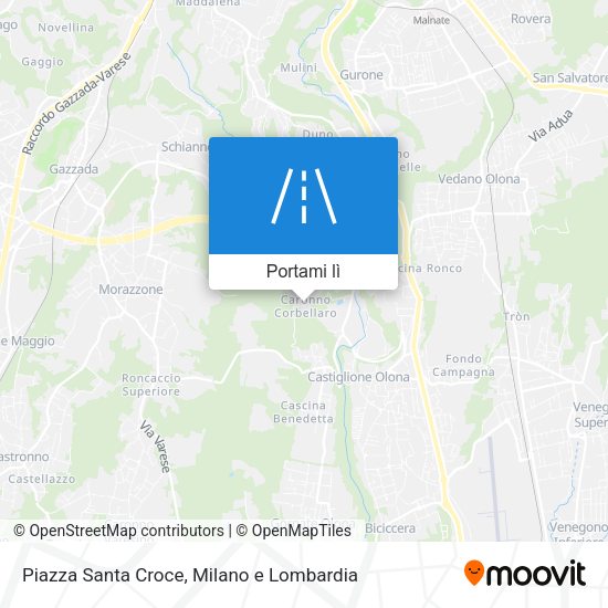 Mappa Piazza Santa Croce
