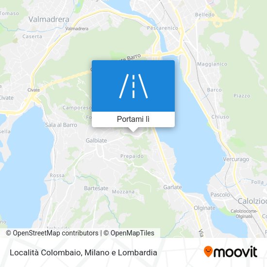 Mappa Località Colombaio