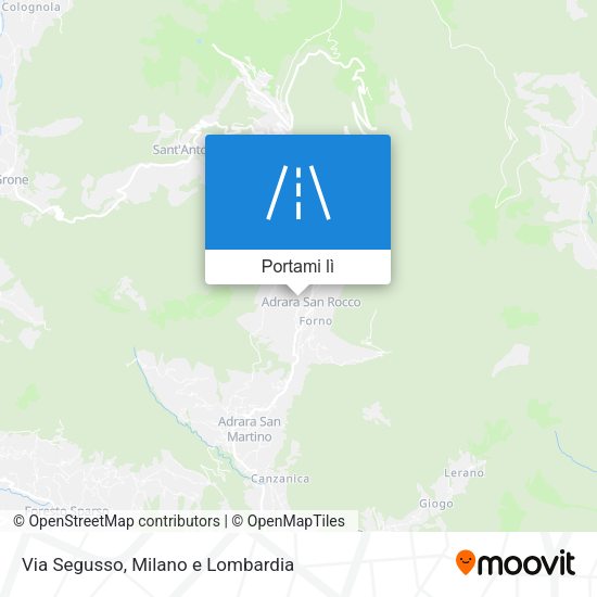Mappa Via Segusso