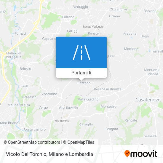 Mappa Vicolo Del Torchio