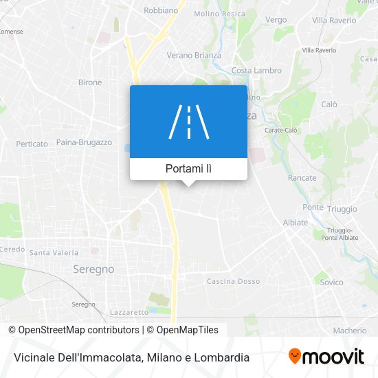 Mappa Vicinale Dell'Immacolata