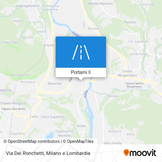 Mappa Via Dei Ronchetti