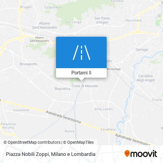 Mappa Piazza Nobili Zoppi