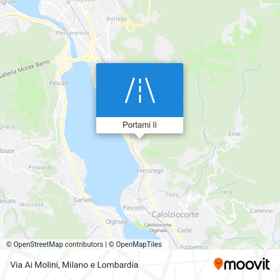 Mappa Via Ai Molini