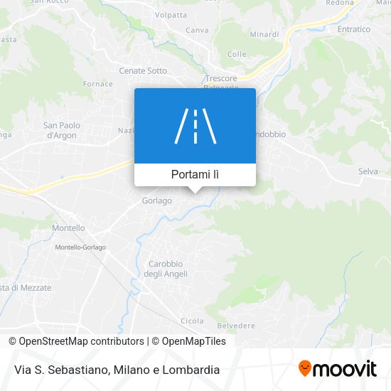Mappa Via S. Sebastiano