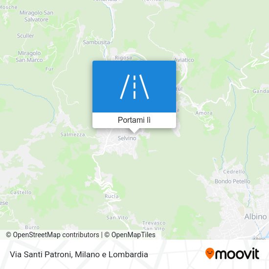 Mappa Via Santi Patroni
