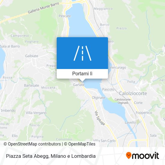 Mappa Piazza Seta Abegg