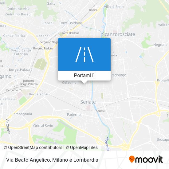 Mappa Via Beato Angelico