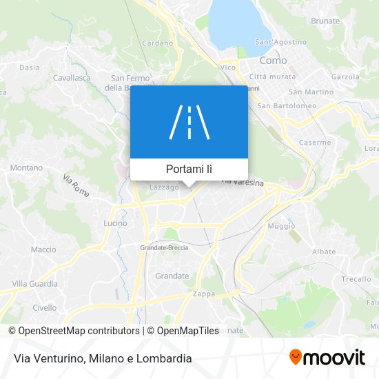 Mappa Via Venturino