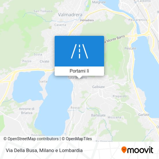Mappa Via Della Busa