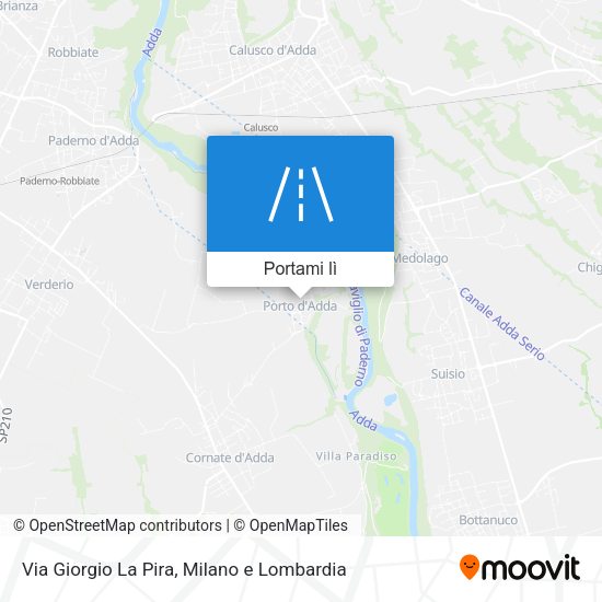 Mappa Via Giorgio La Pira