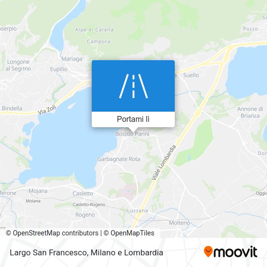 Mappa Largo San Francesco