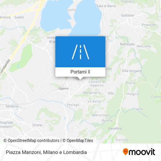 Mappa Piazza Manzoni