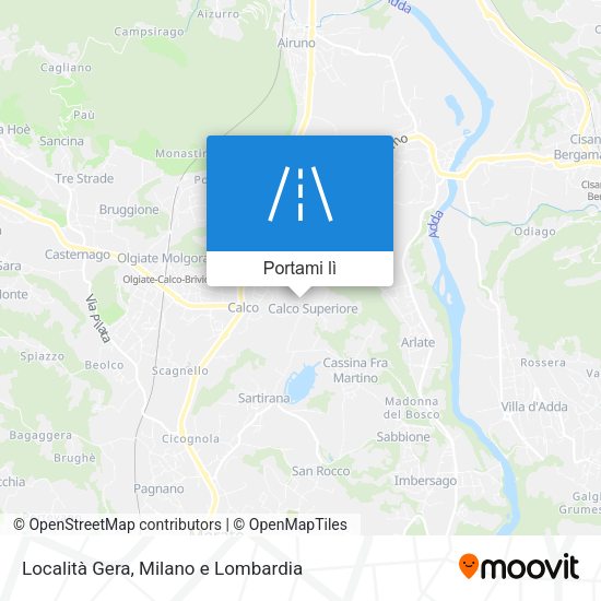 Mappa Località Gera
