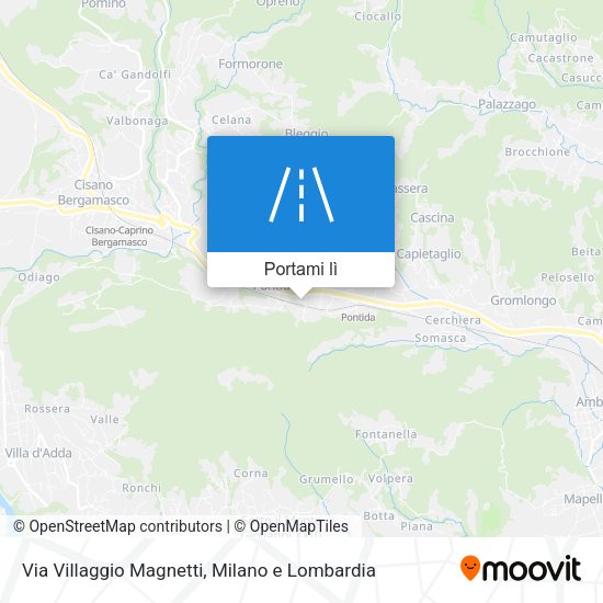 Mappa Via Villaggio Magnetti