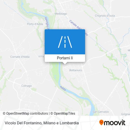 Mappa Vicolo Del Fontanino