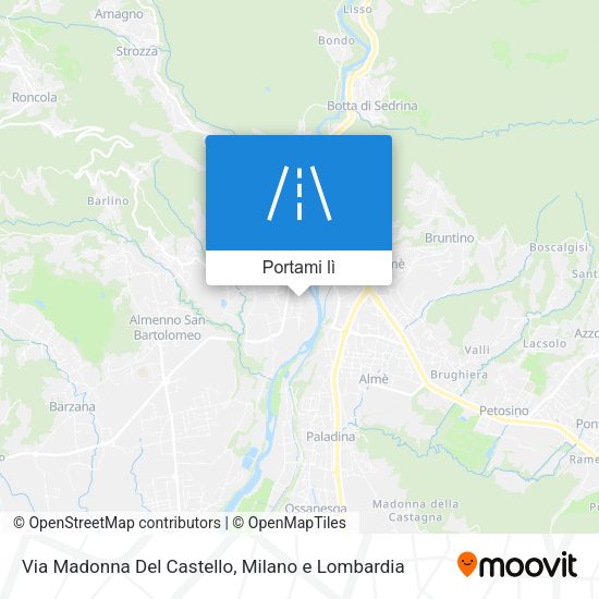 Mappa Via Madonna Del Castello