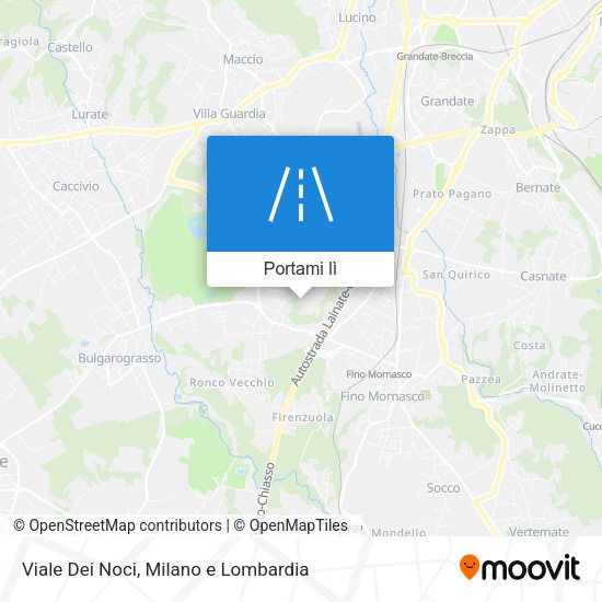 Mappa Viale Dei Noci
