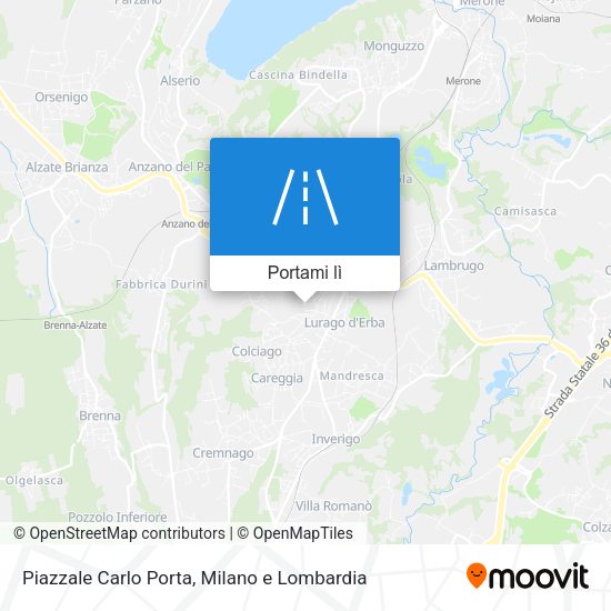 Mappa Piazzale Carlo Porta
