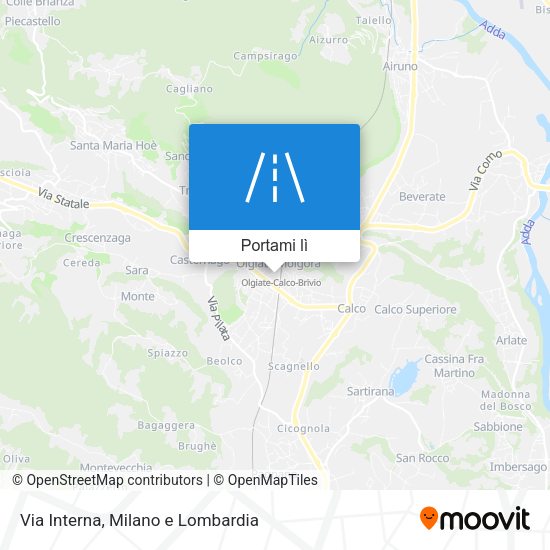 Mappa Via Interna
