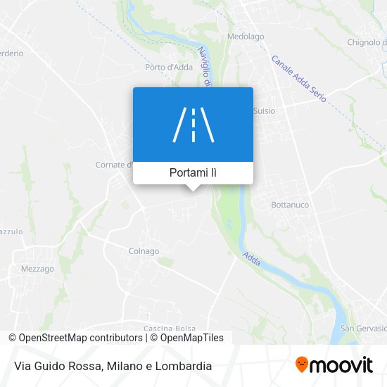 Mappa Via Guido Rossa