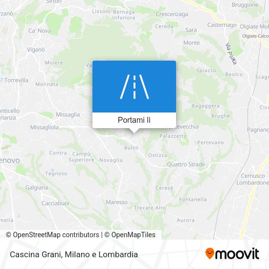 Mappa Cascina Grani