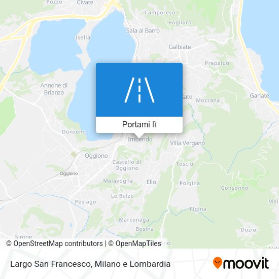 Mappa Largo San Francesco