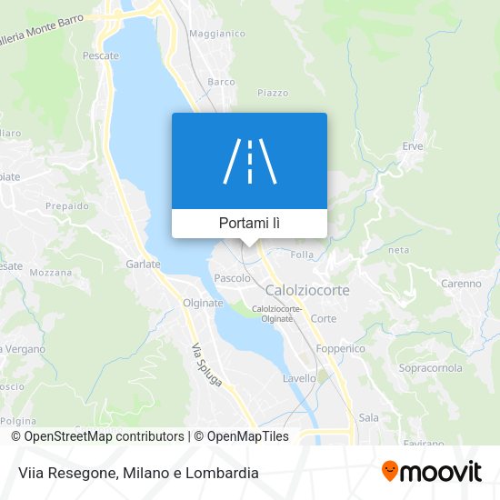 Mappa Viia Resegone