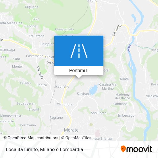 Mappa Località Limito