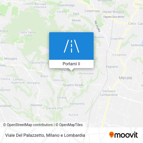 Mappa Viale Del Palazzetto