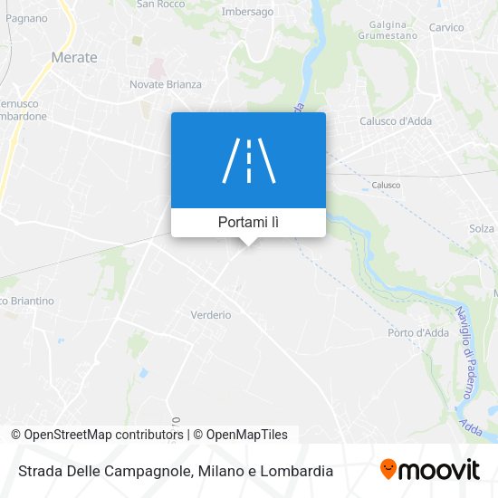 Mappa Strada Delle Campagnole