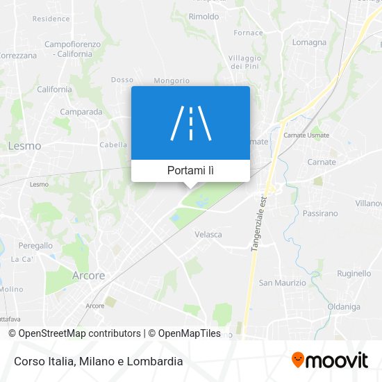 Mappa Corso Italia