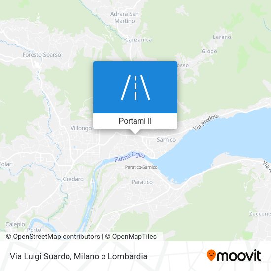 Mappa Via Luigi Suardo