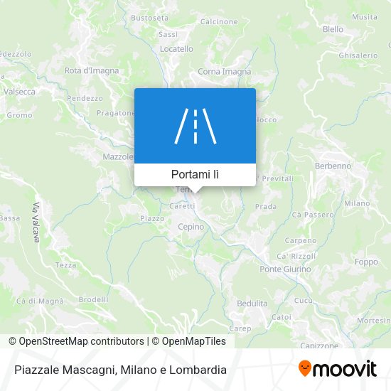 Mappa Piazzale Mascagni